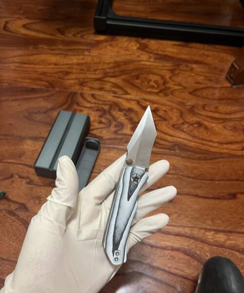 Forged Carbon Sheet - Orange