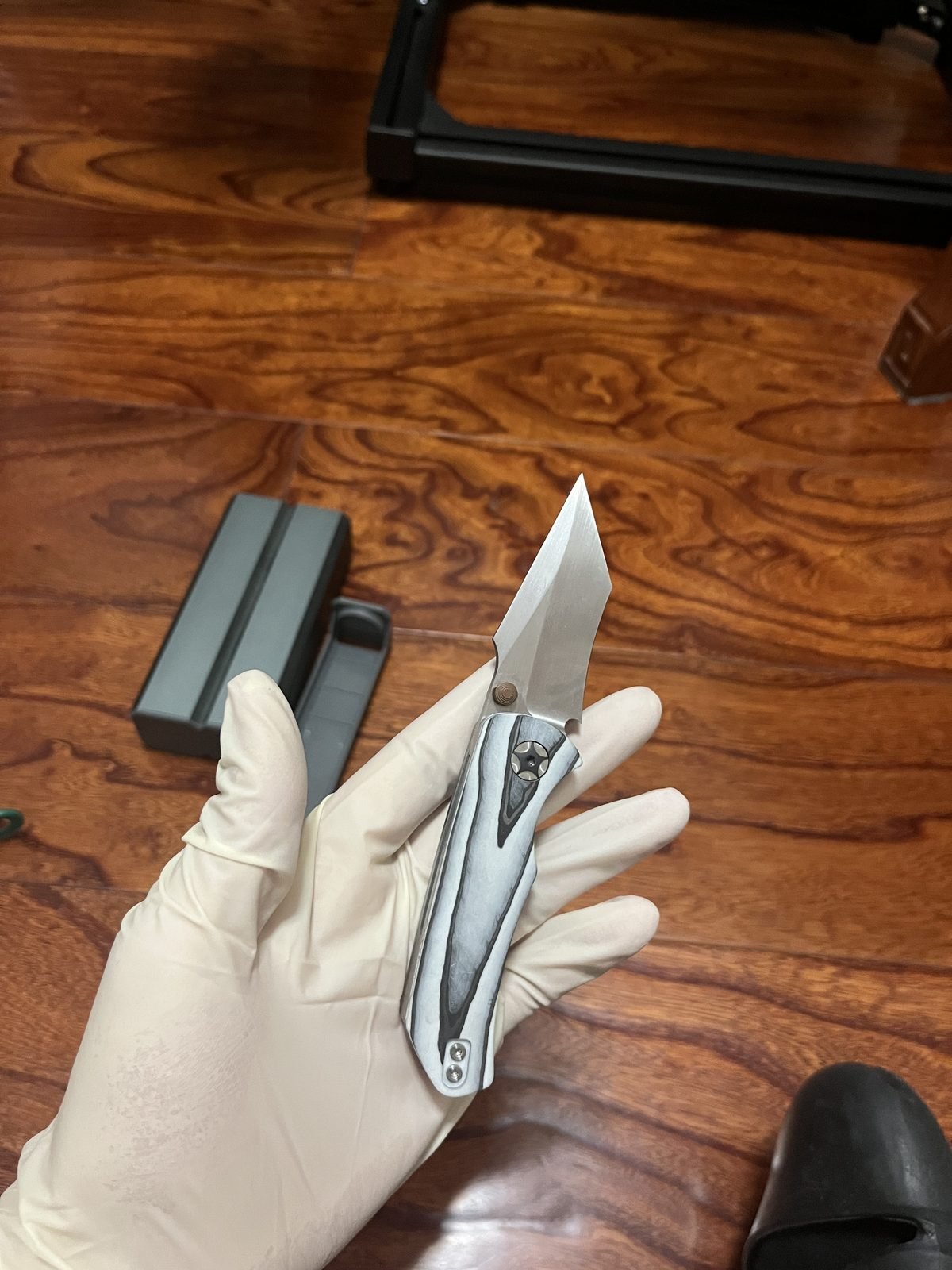 Forged Carbon Sheet - Orange