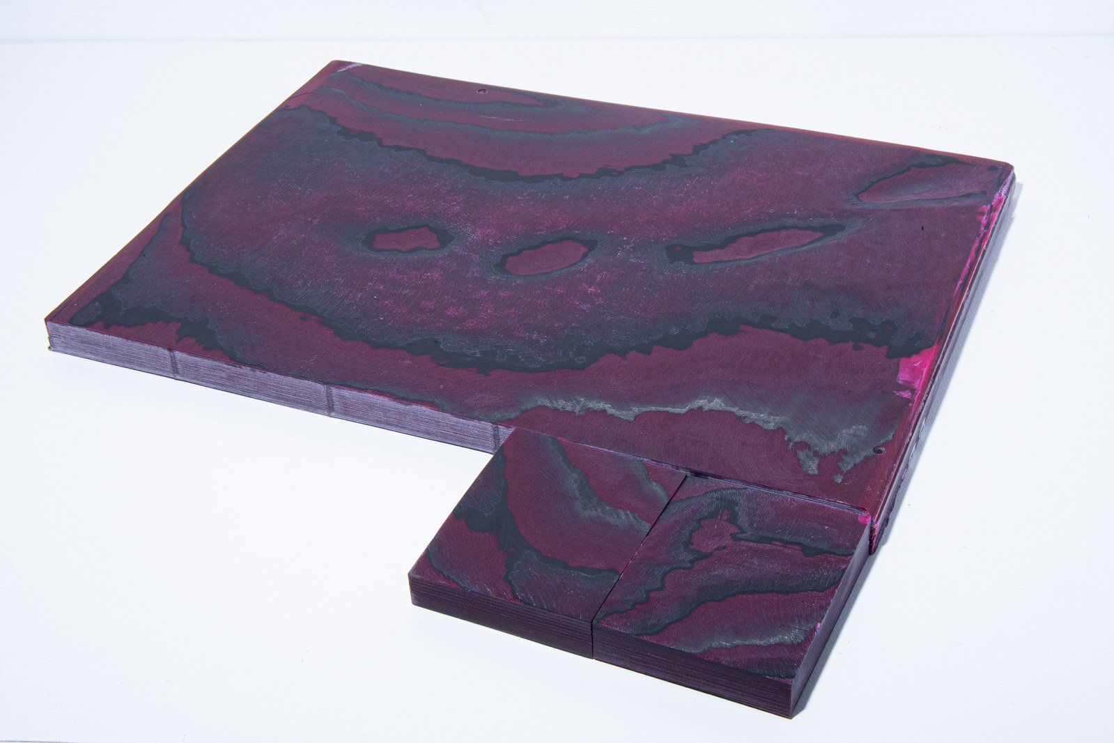 Forged Carbon Sheet - Pink
