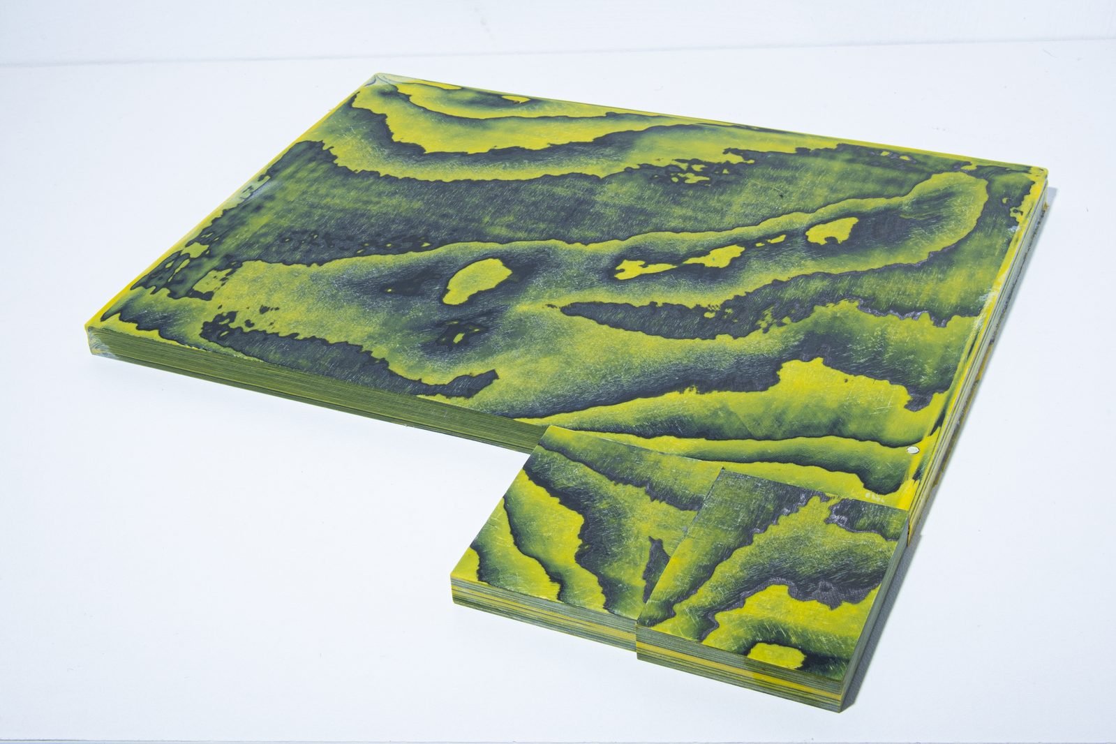 Forged carbon surface detail