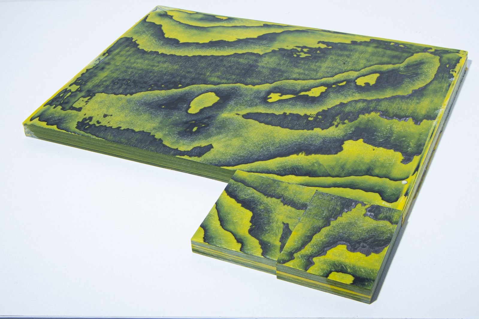 Forged carbon surface detail