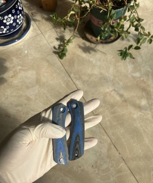 Forged Carbon Sheet - Yellow